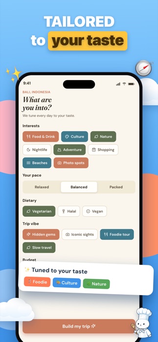 ChillTrip — Tailored to you