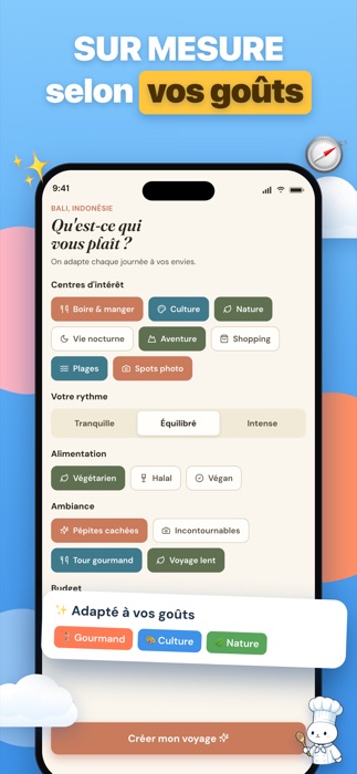 ChillTrip — Adapté à vous